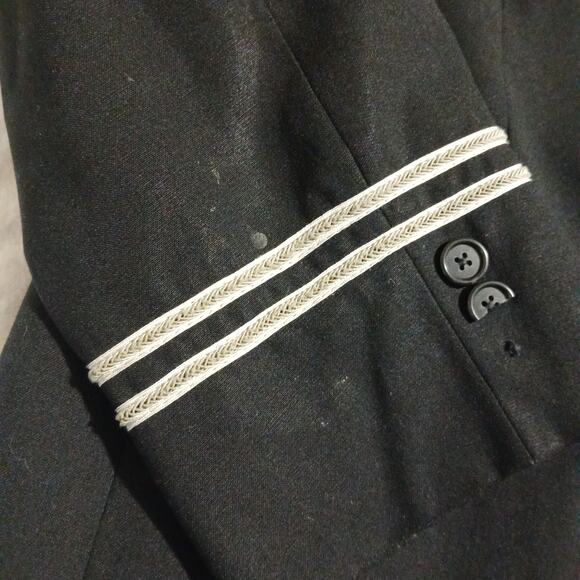 Authentic United Airlines Pilots Blazer 42 Reg Poly/Wool/Spandex Fully-Lined - Picture 2 of 10